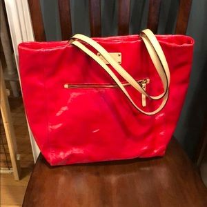 Kate spade red shoulder bag